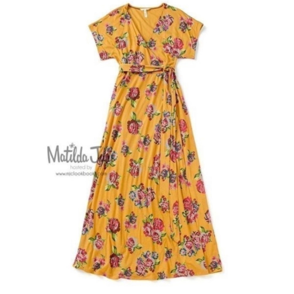 Matilda Jane Floral Wrap Dress